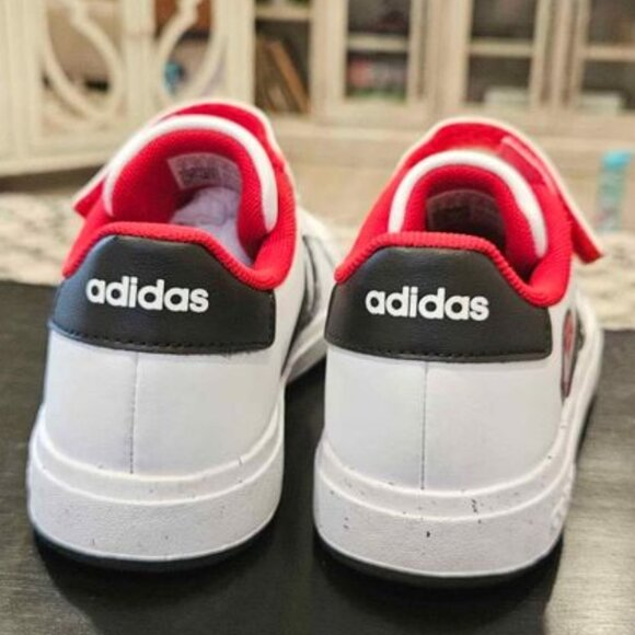 boys spiderman Adidas size 2 used once - Picture 2 of 7